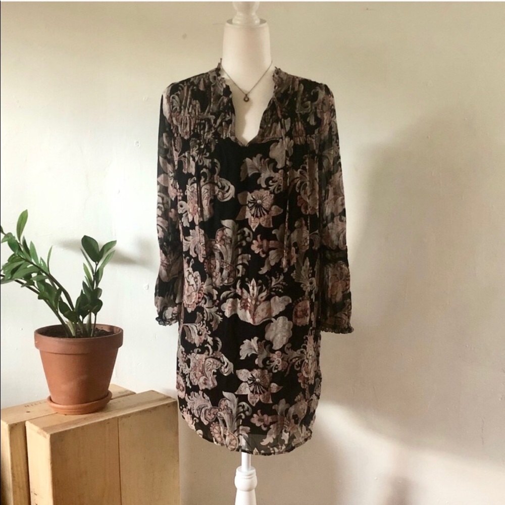 Ann Taylor Loft paisley print dress